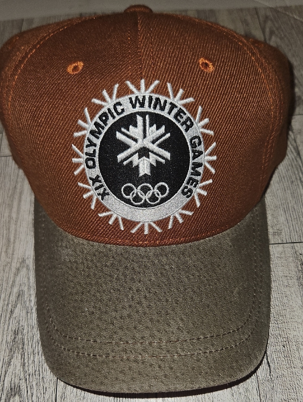 American Needle- Two-Tone-  XIX SALT Lake CiTY Olympic Winter Games' Hat